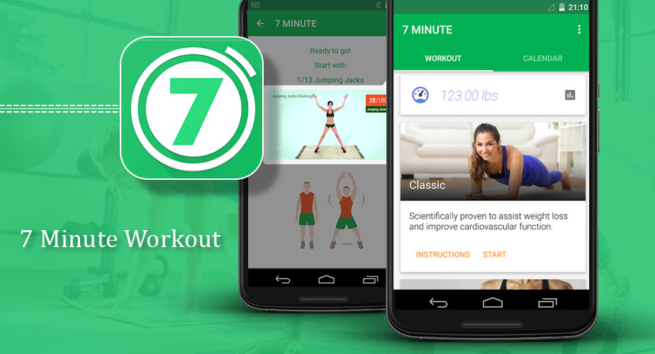 7 minute workout min