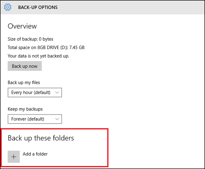 Protect Your Data With Windows 10's File History Feature
