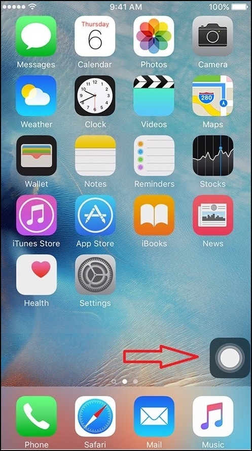 Assistive Touch Button