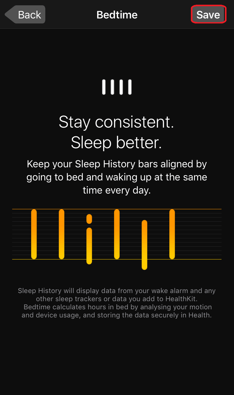 Bedtime Save
