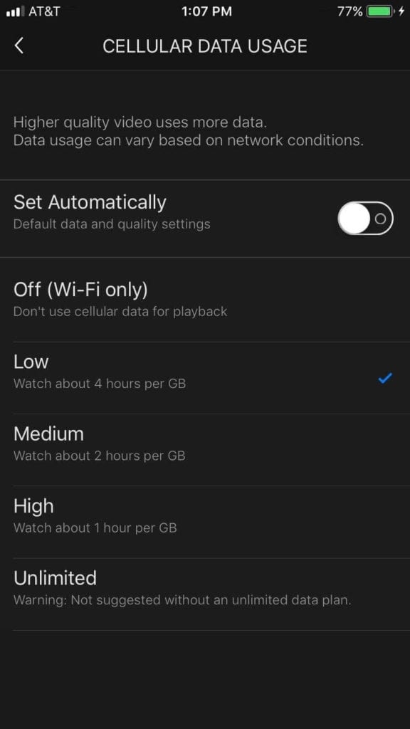 Control-Netflix-Data-Usage-Cellular-Data-Usage