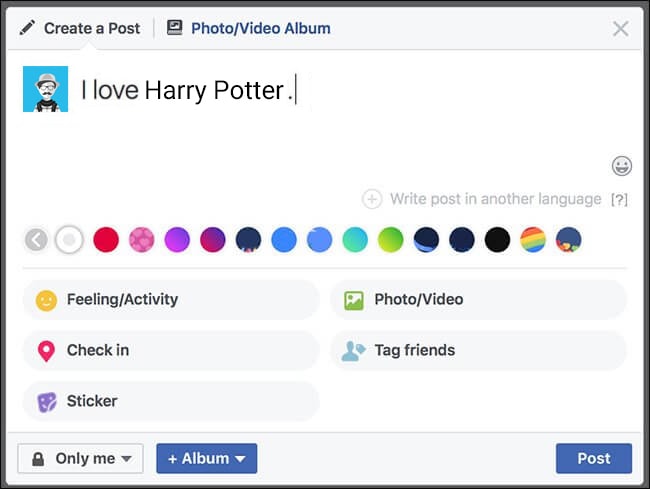 Create Facebook Posts in Multiple Languages min