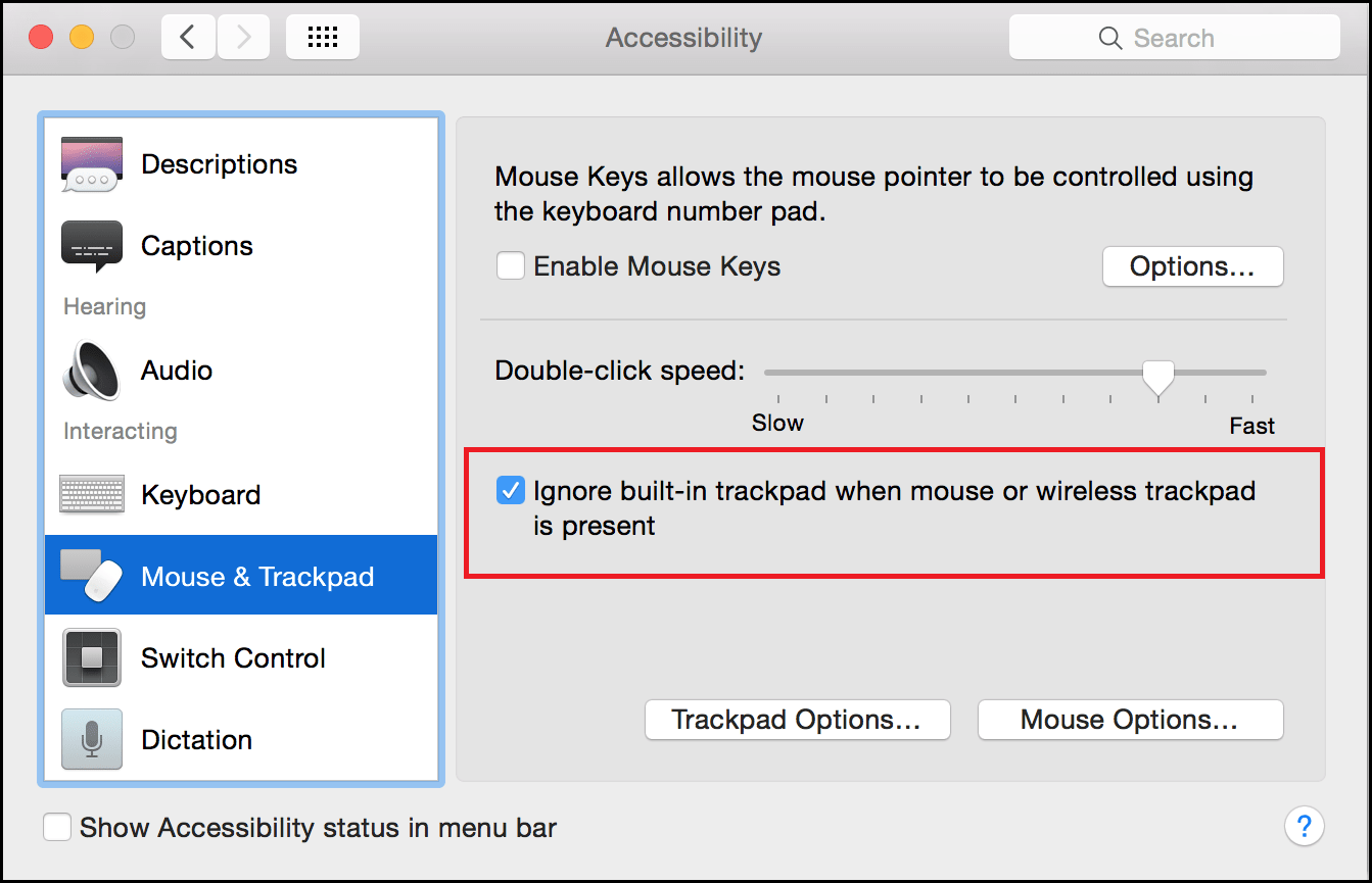 Disable Trackpad When Another Mouse Is Connected Mac - kwiklasopa
