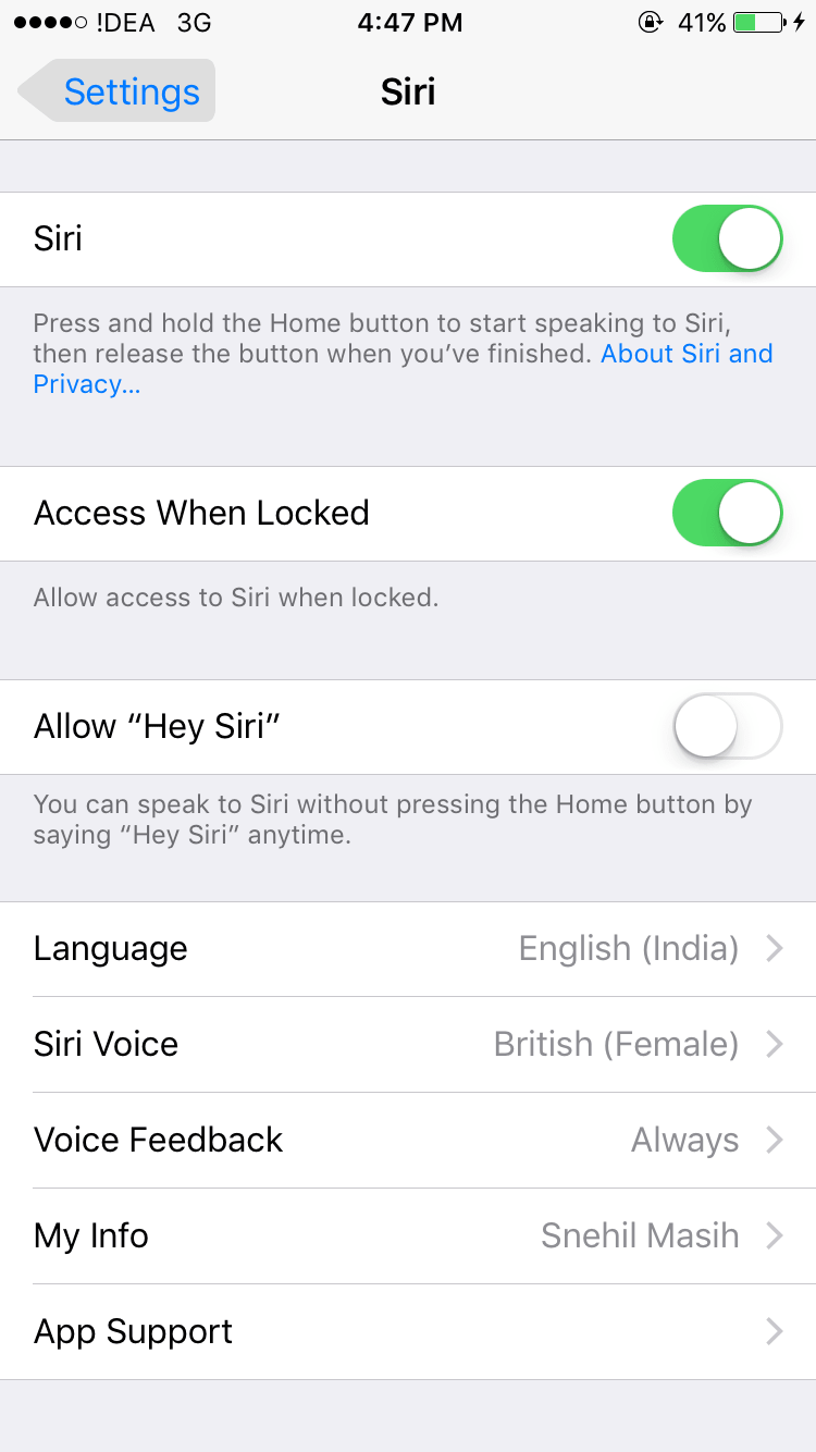 How to Disable Siri on iOS 10