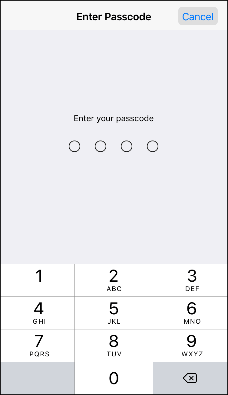 Enter Password