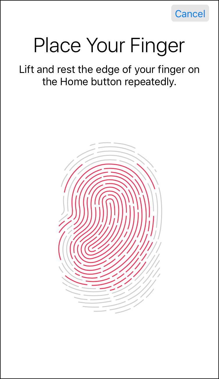 Place your Finger- 2