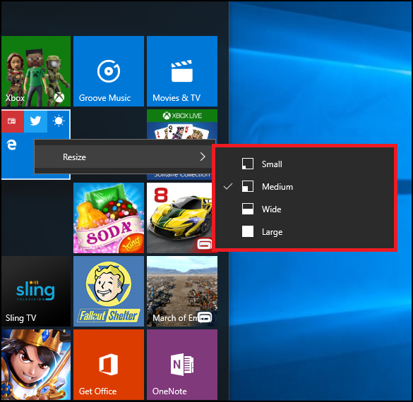 Resize Live Folder 1