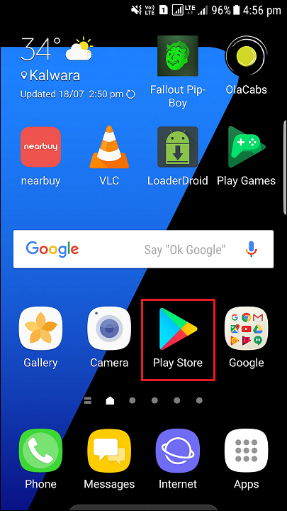 open play store