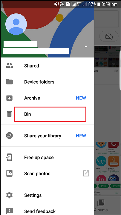 bin
