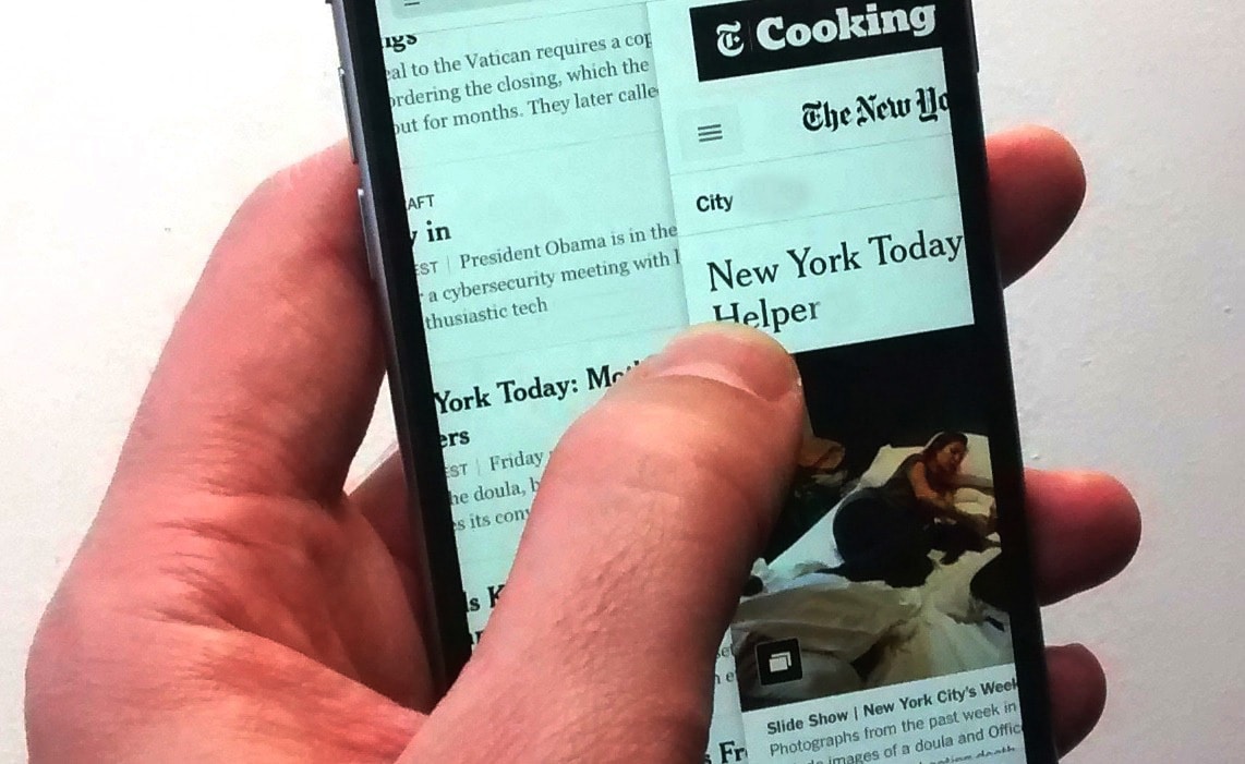 Swipe to Browse Back and Forward Hidden Gestures and Shortcuts on the iPhone