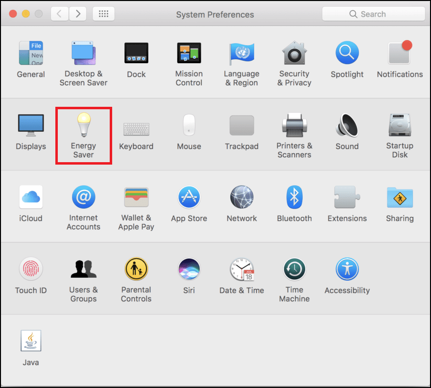 System Preferences