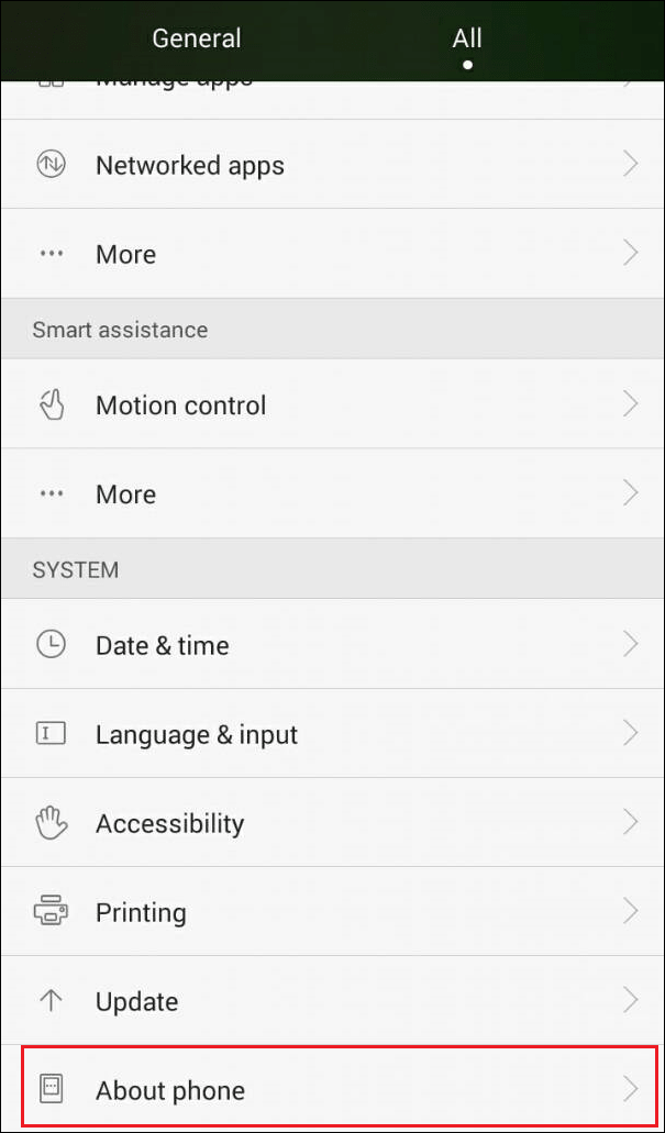 about phone