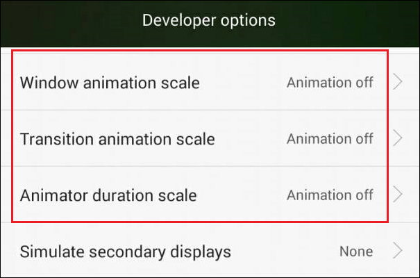 How to Speed Up Android Phone with Developer Options