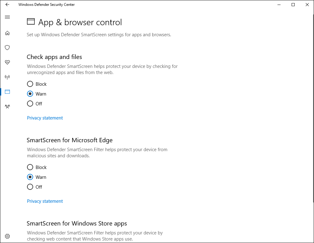 Introducing all new Windows Defender Security Center