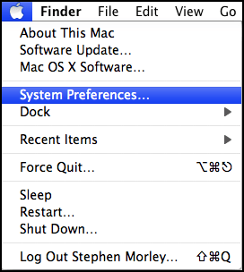 apple system preferences