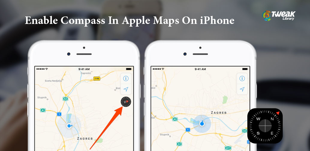 Enable Compass In Apple Maps On iPhone