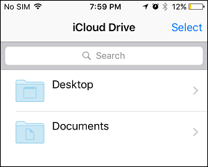 icloud drive