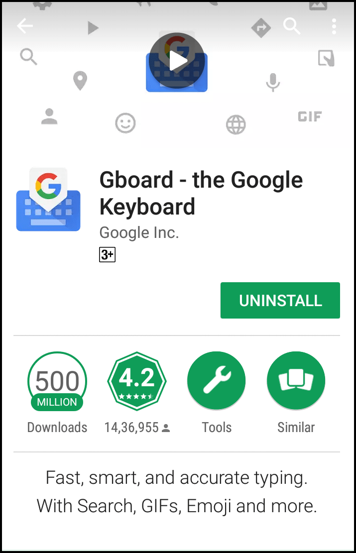 gboard with incognito mode