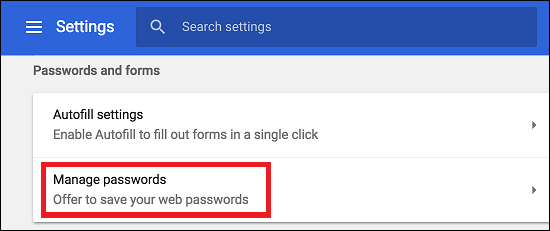 manages password