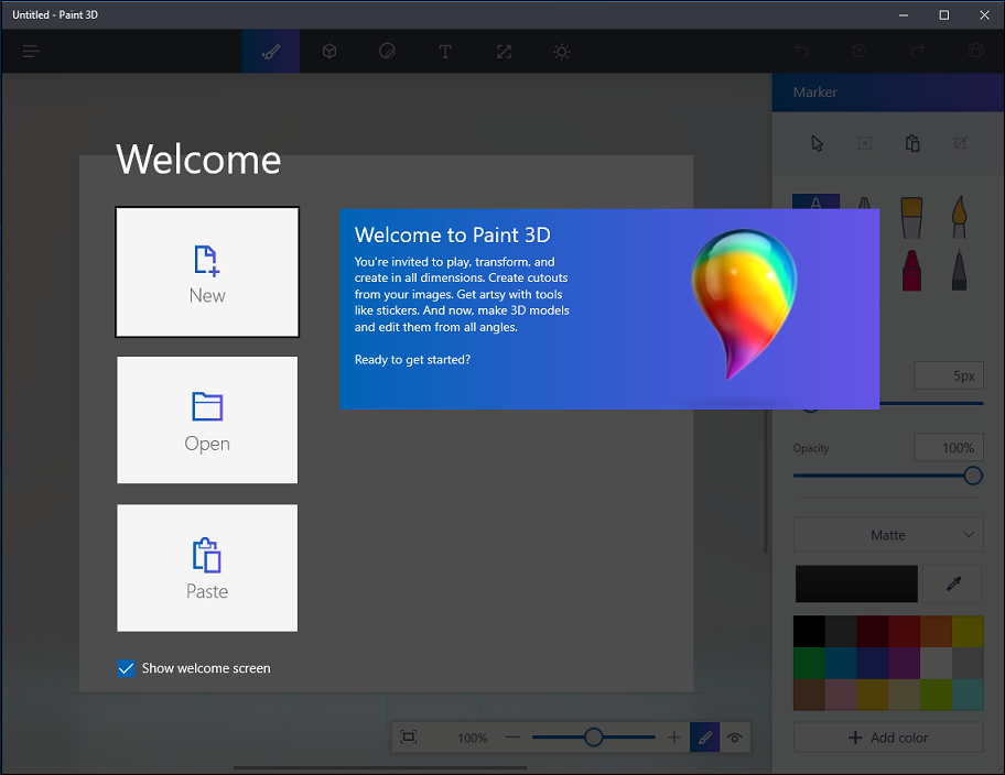 Getting Started with Paint 3D: