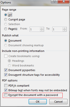 save dialogue window
