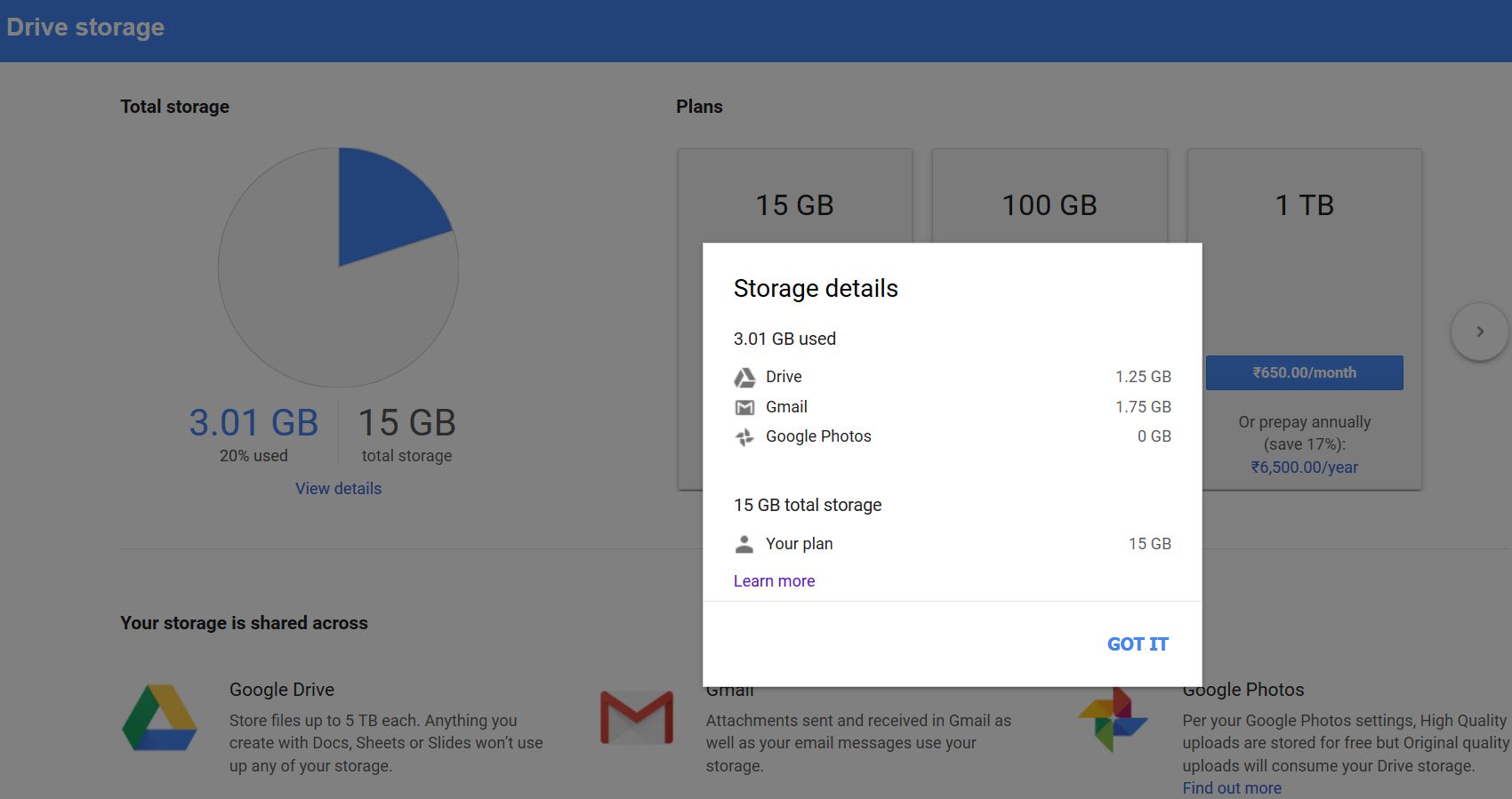Gmail Account Is Running Out Of Space