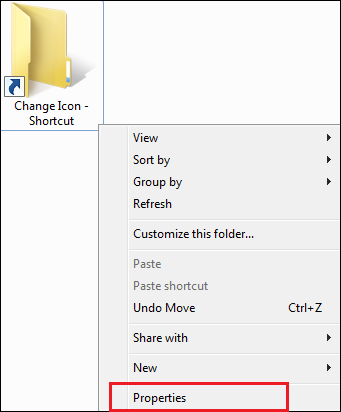 shortcut right click