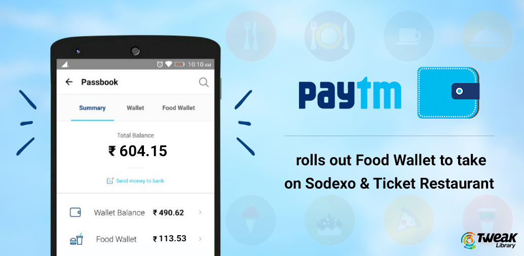 Paytm rolls out Food Wallet