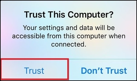 Trust this computer