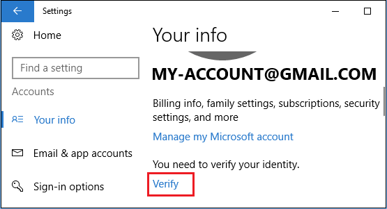 verify 1