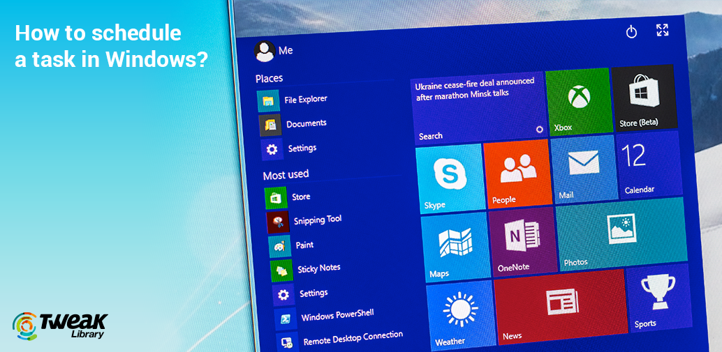  how to schedule a task in windows 7