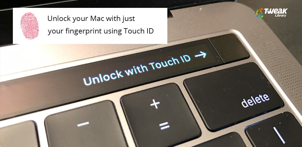 How to use touch id on macbook pro